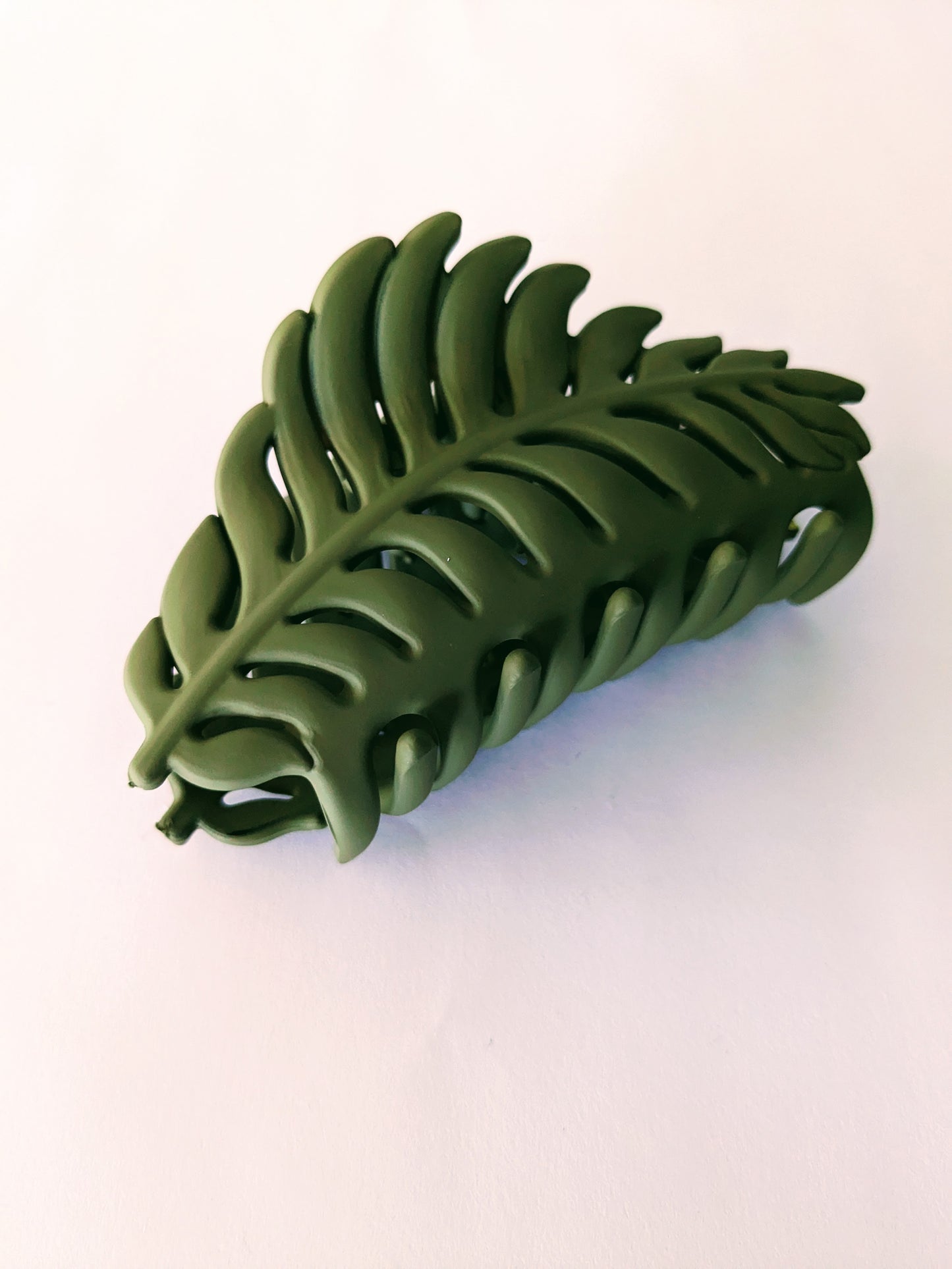 Olive Leaf Hair Claw